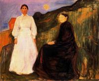 Munch, Edvard - Mother and Daughter